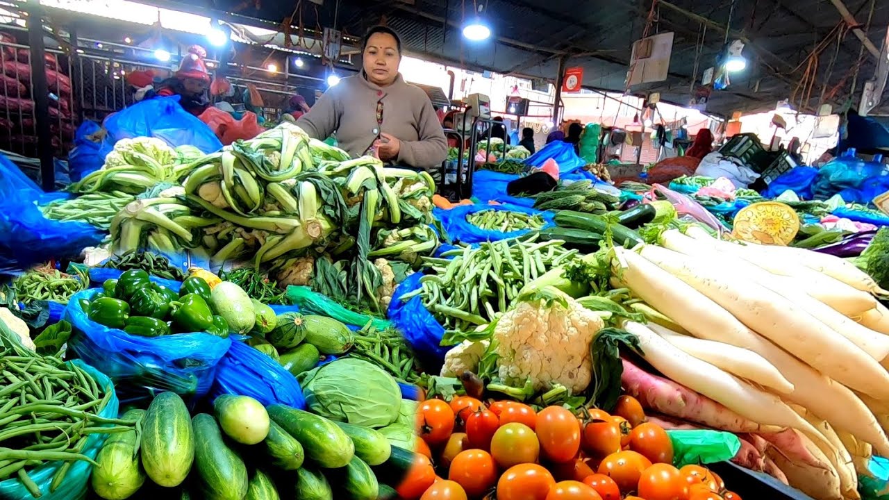 Vegetables Market | Kalimati Bazar KTM, Nepal