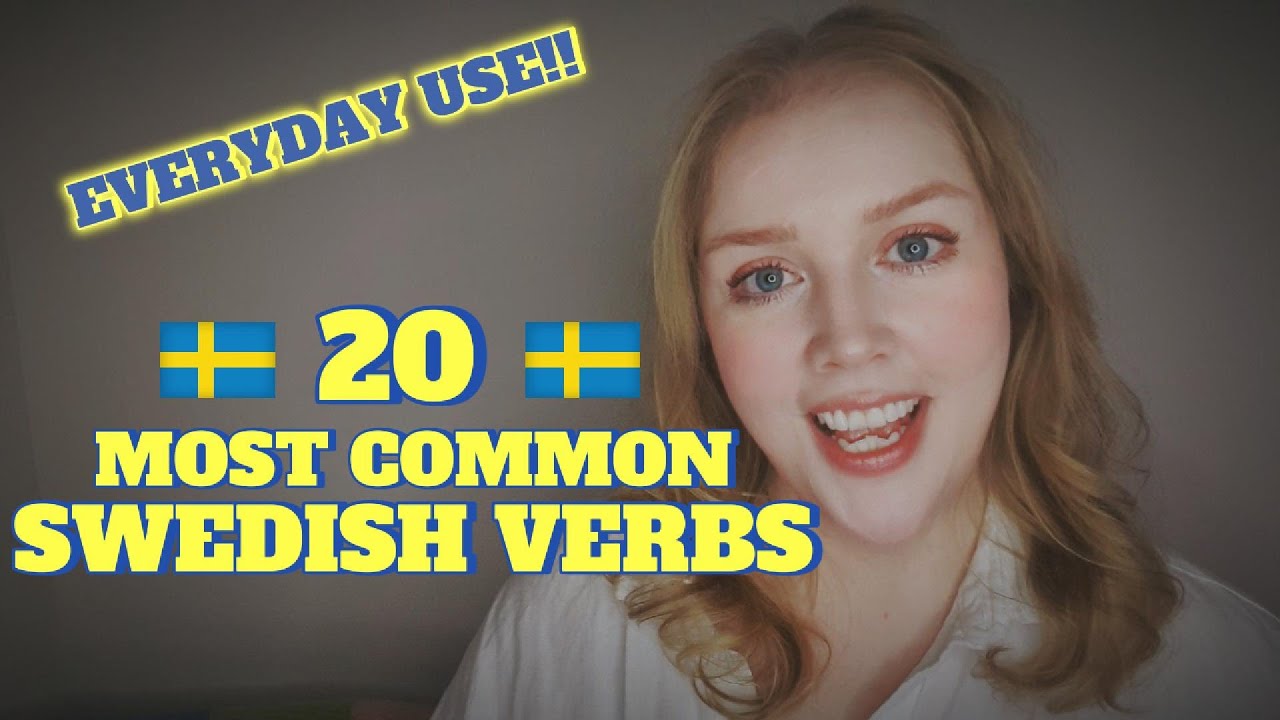 Learn 20 Swedish Verbs in 4 Minutes – Beginner Friendly!