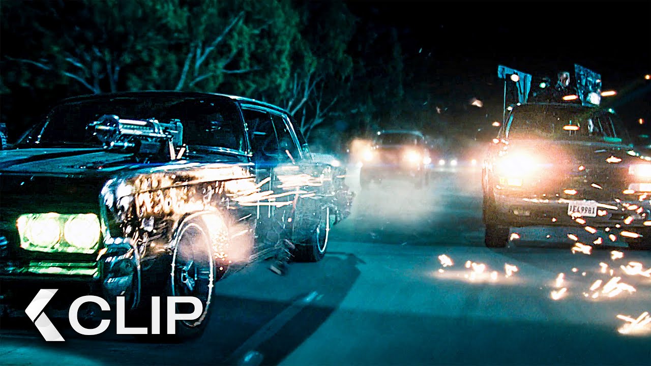 La Persecución de Coches Más ÉPICA - EL AVISPÓN VERDE Clip (2011) Seth Rogen