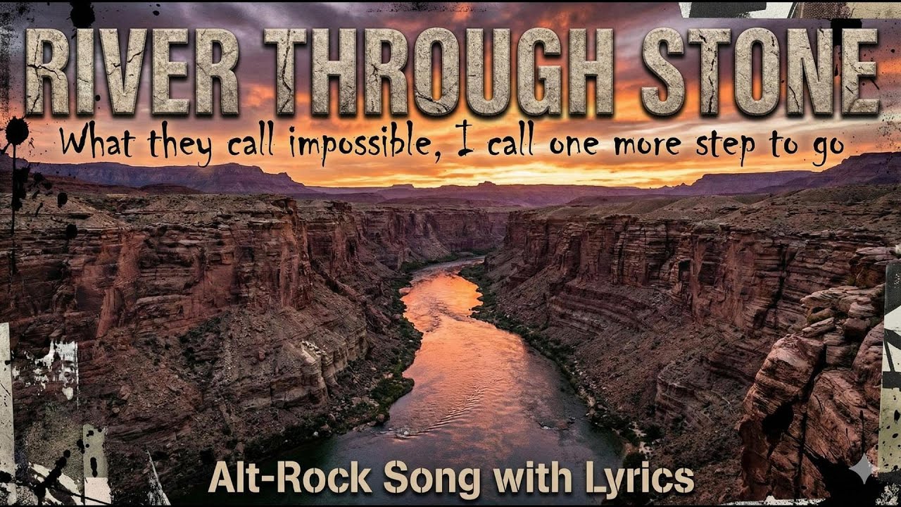 Alt-Rock Song | Find Calm Power When Life Gets Heavy | River Through Stone