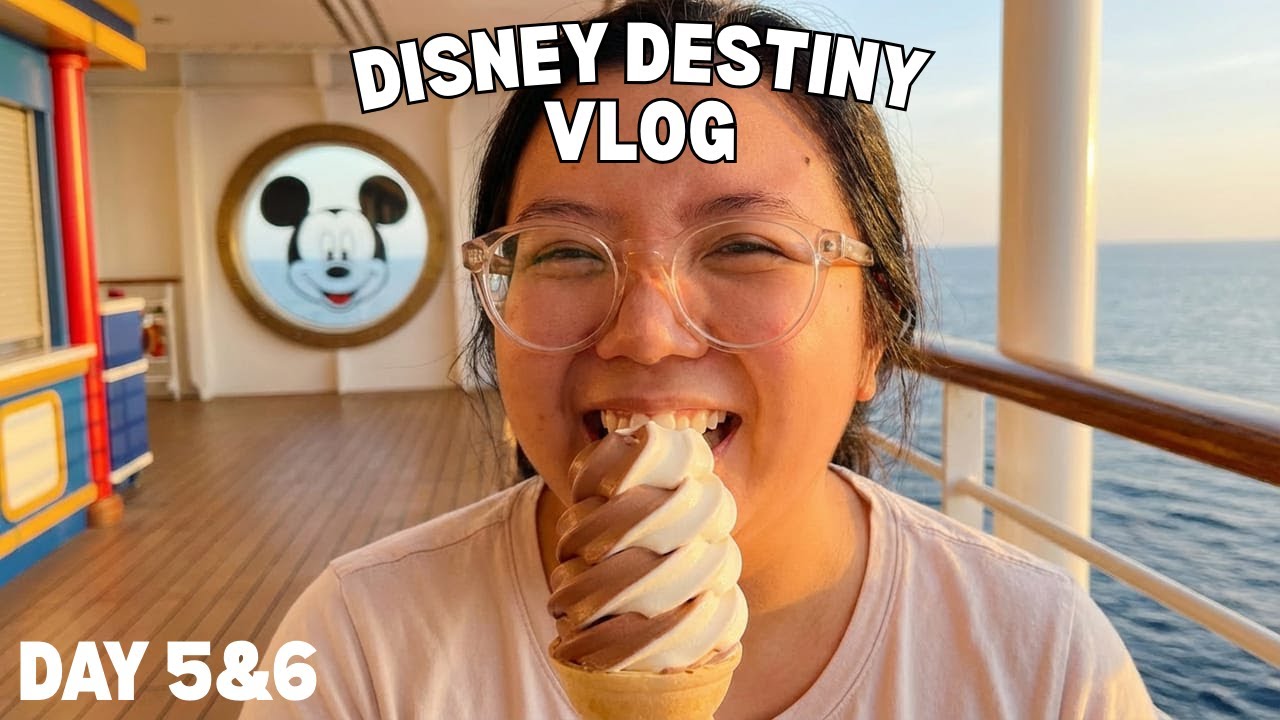 Disney Destiny Cruise Vlog | Finale, Days 5&6