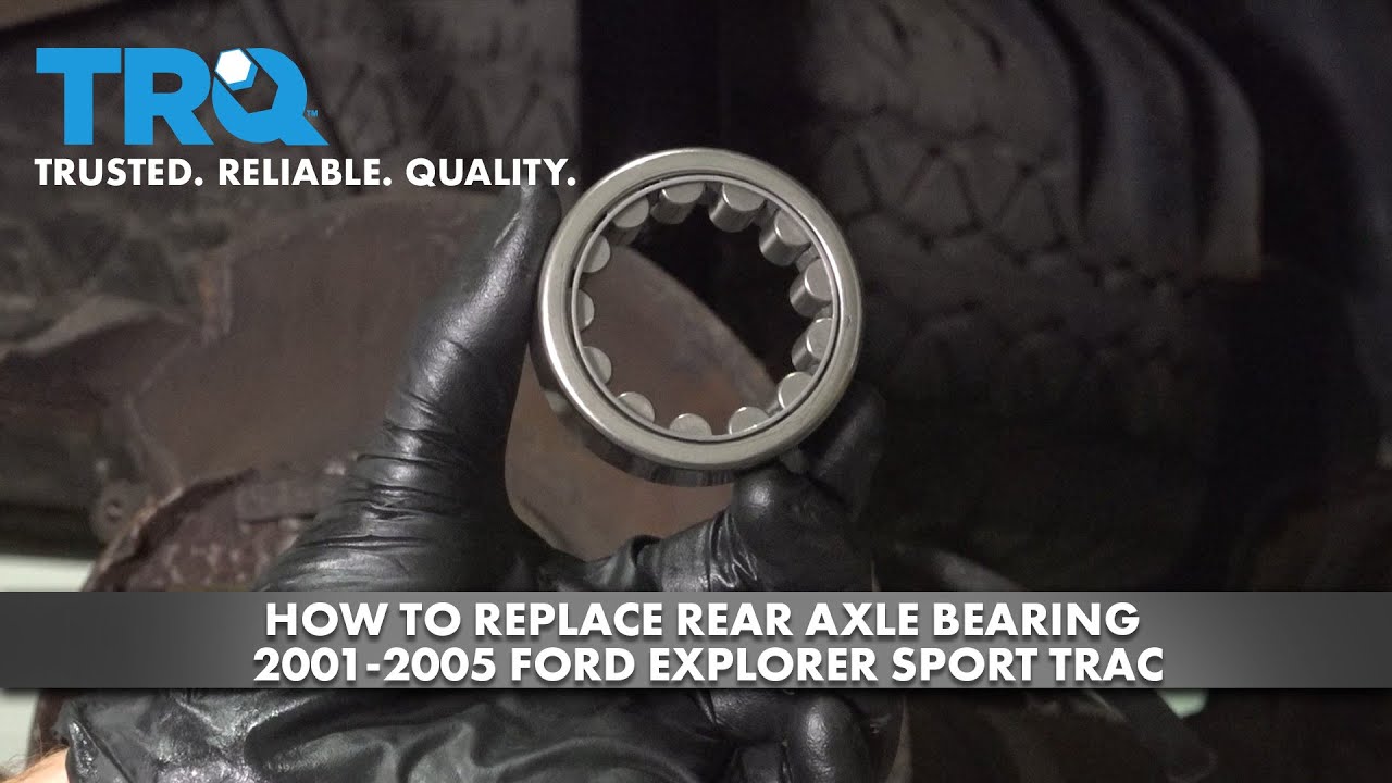 How to Replace Rear Axle Bearing 2001-2005 Ford Explorer Sport Trac