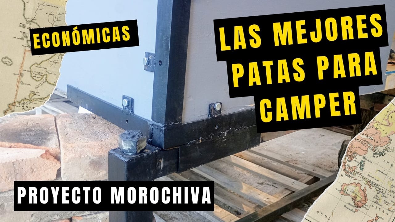 Así construimos las patas del camper desde cero | Tutorial completo 🚐