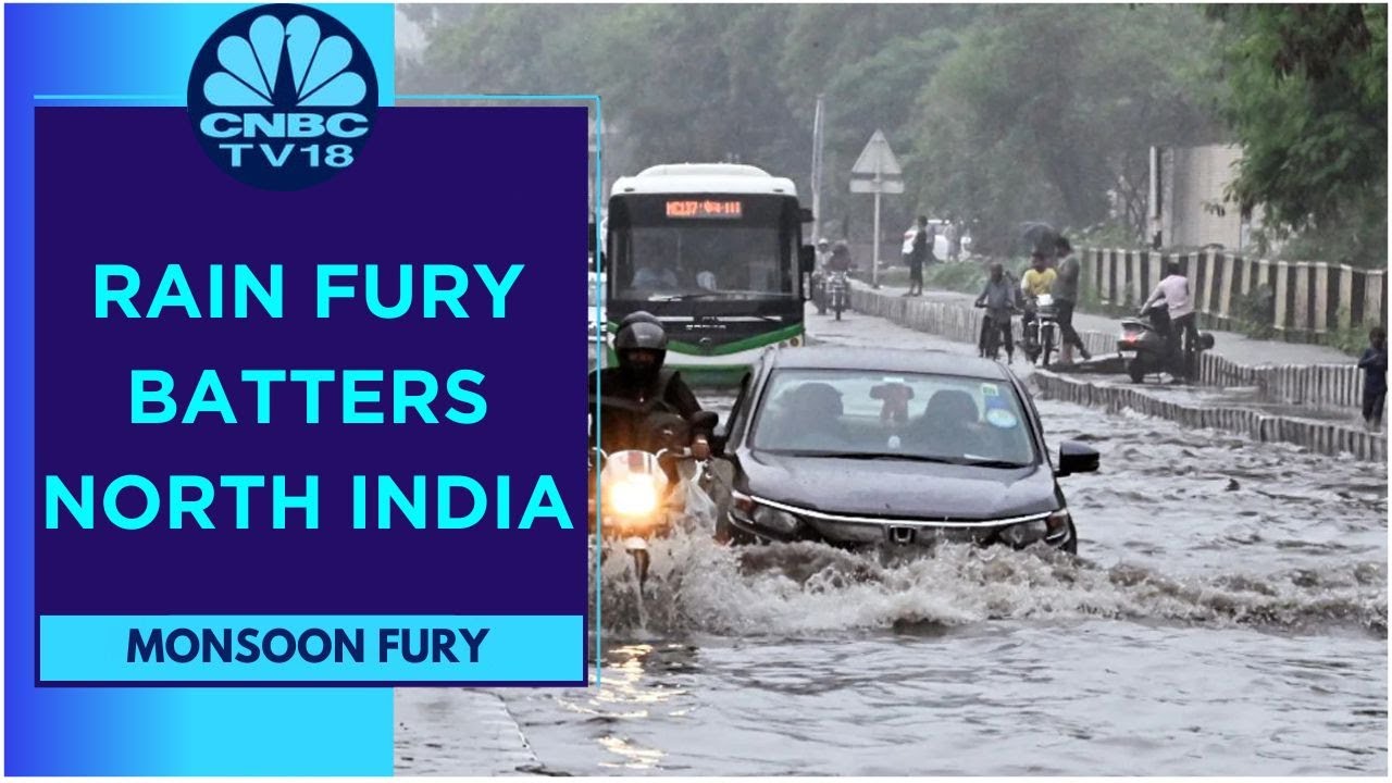 Heavy Rains Batter North India, 19 Deaths Reported, Red Alert Issued Across Several States