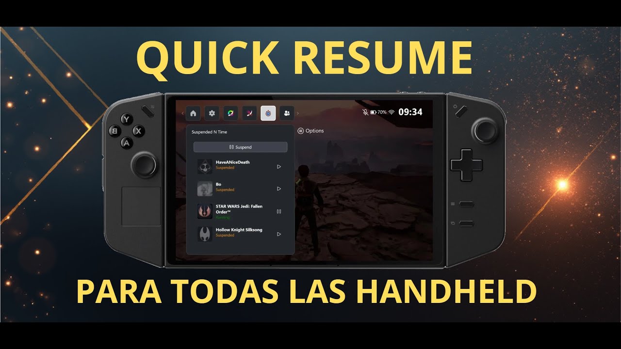 Quick Resume de Xbox Series en nuestras Legion Go y cualquier Hanheld PC con FSE (Xbox App) 🔥🔥