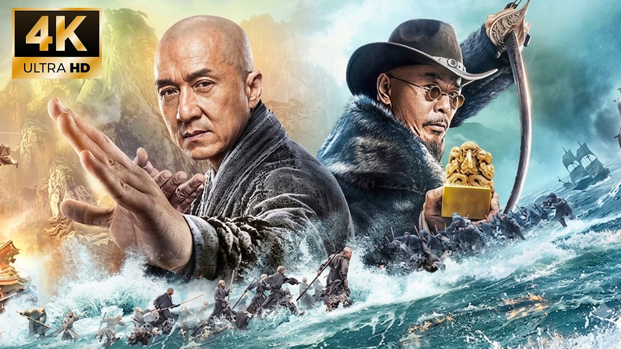 【最新動作爽片】拳腳鎮惡盜，少林武僧全力迎戰來犯海賊！#熱血# 國產電影#action #动作电影 #movie#功夫