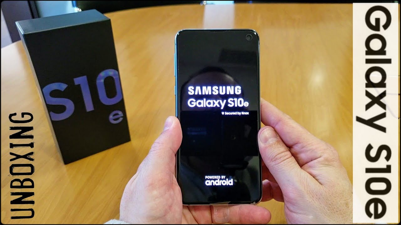 Unboxing (Desempaquetado) SAMSUNG GALAXY S10e