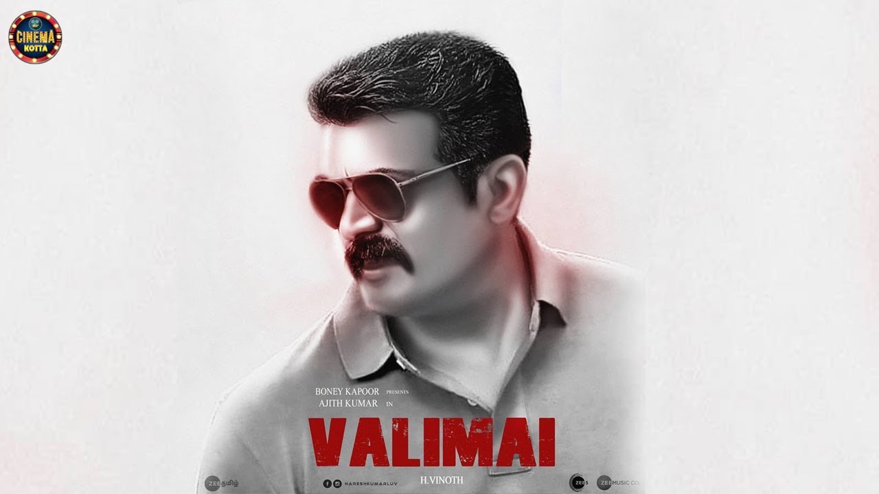 VALIMAI - Official Firstlook Poster | Ajith Kumar | Nayanthara | H Vinoth | Yuvan | Boney Kapoor |