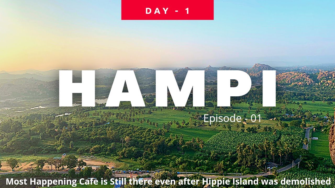 Hampi | Most happening cafe in Hampi | Karnataka | Jungle Tree | HYD - Hampi | EP - 1 | Exploring