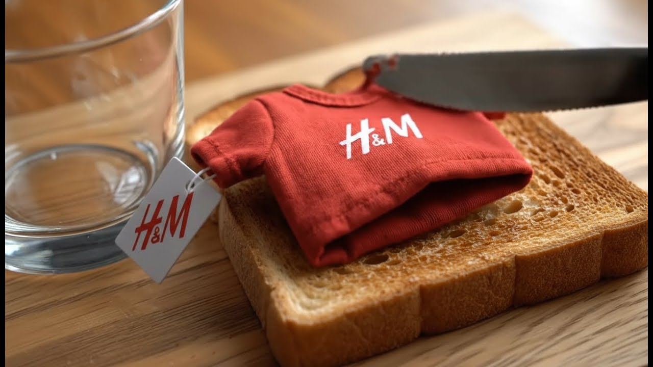Applying brand logos to crispy toast ASMR compilation | 😍 Strangely satisfying food (4K, no talking)