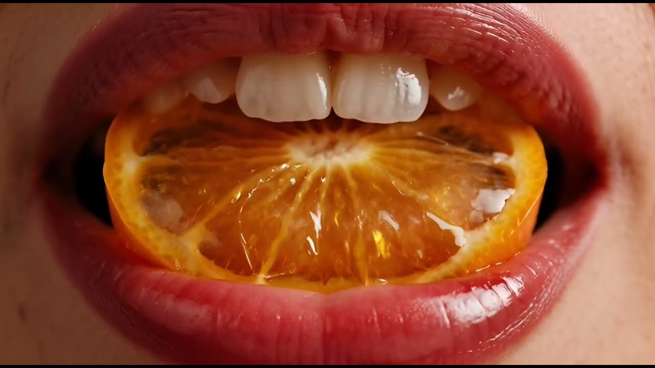 ASMR de Frutas de Vidro na Boca — Estranho e Satisfatório Demais 💎👄