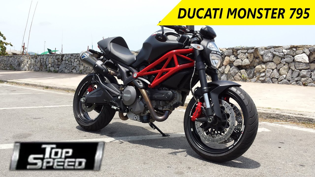 Ducati Monster 795  | Review - Top Speed - Wheelspin