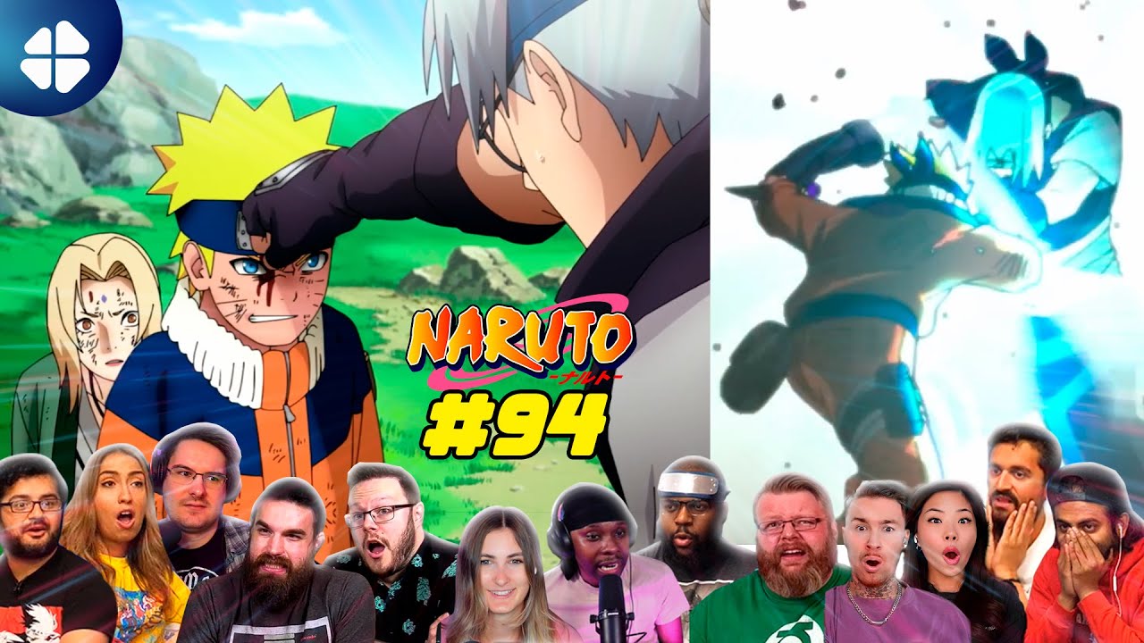 Naruto vs Kabuto | Naruto Episode 94 Reaction Mashup ナルト海外の反応
