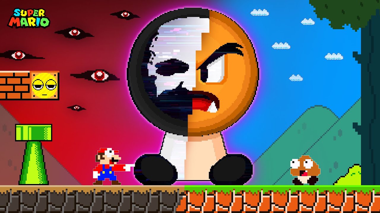 When Mario Touches Everything Turns into SPRUNKI: The CURSE of SPRUNKI
