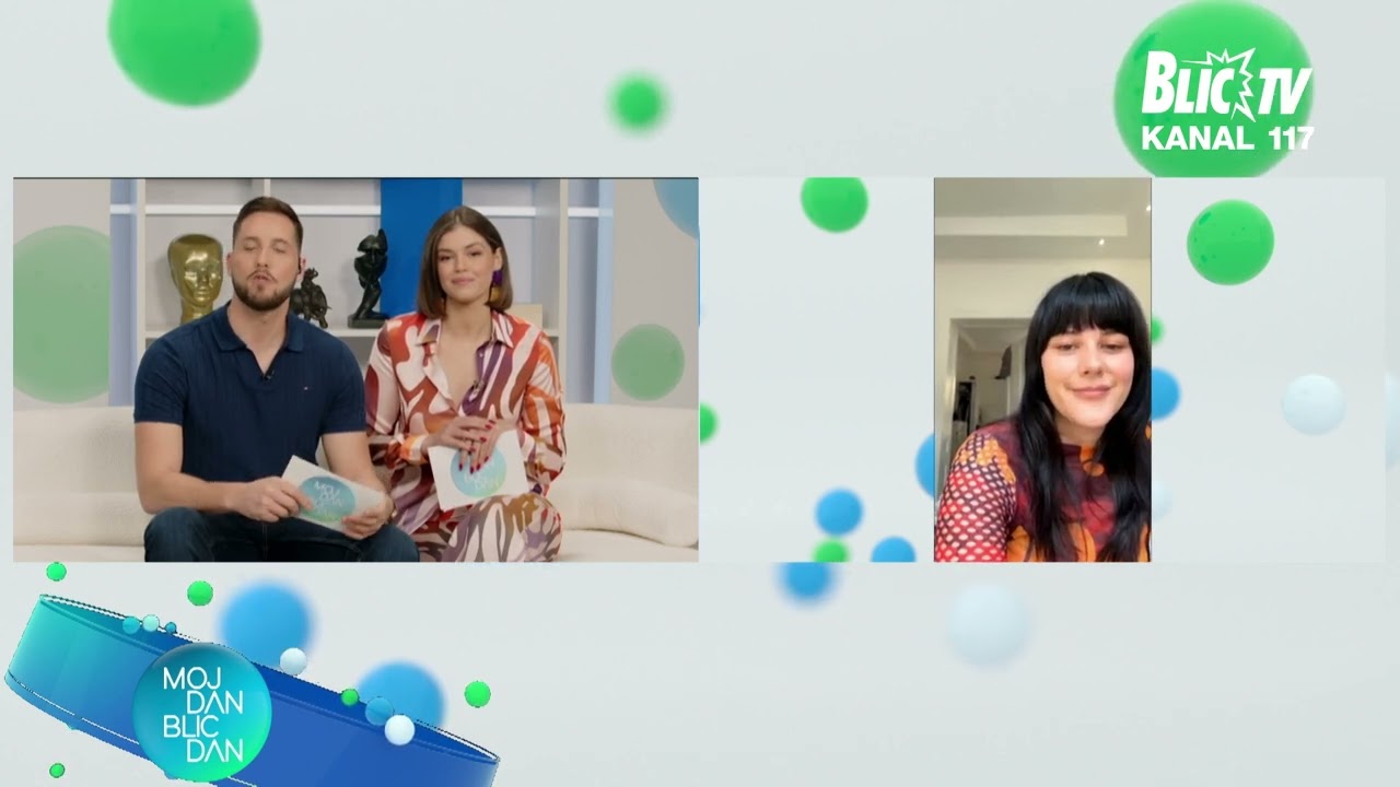 TEYA DORA: Pripreme za Evroviziju teku SUPER! | MOJ DAN BLIC DAN