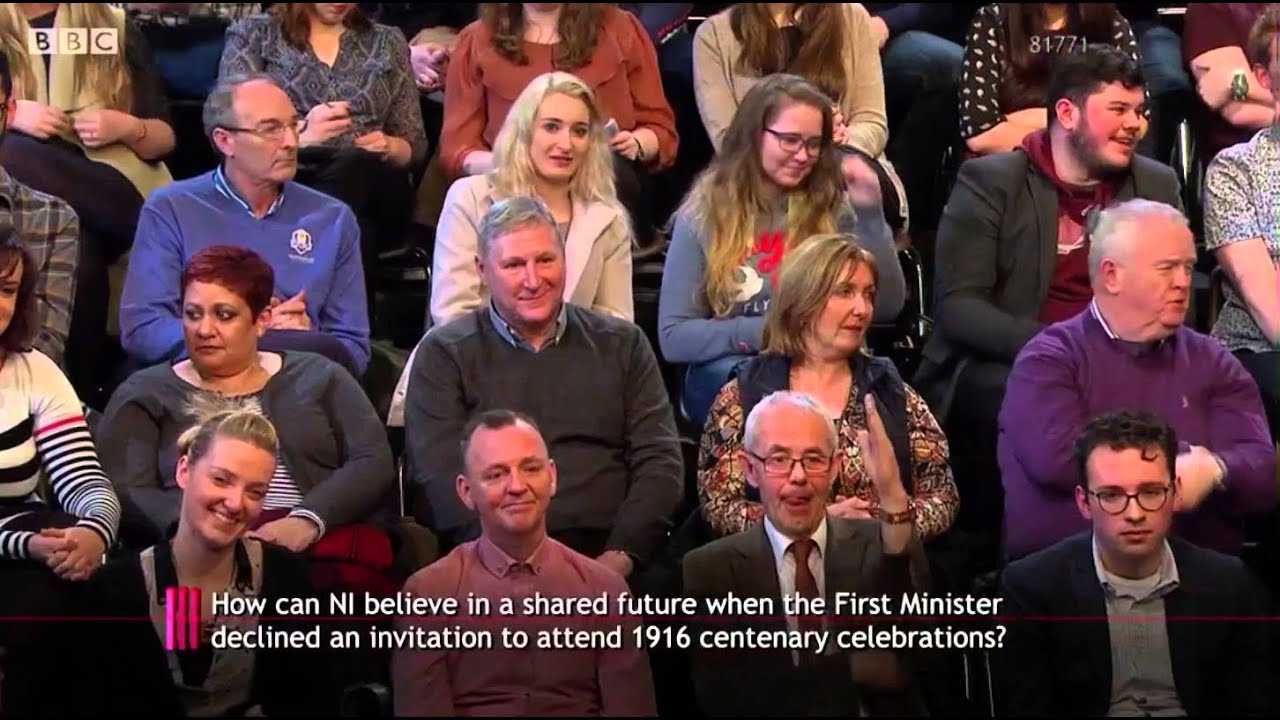 BBC Spotlight discussion on 1916 centenary celebrations feb 2016