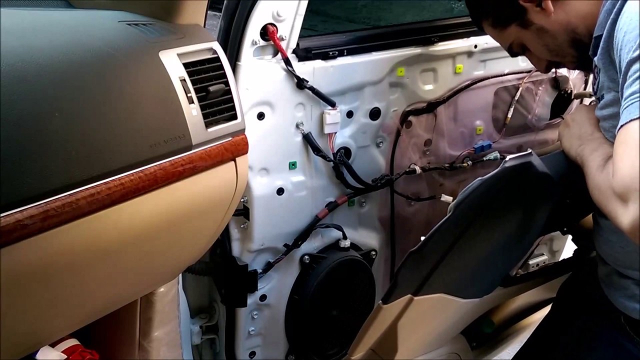 تركيب قفل (سنتر لوك ) toyota land cruiser