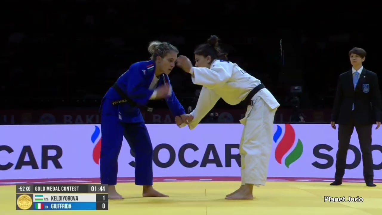 Diyora KELDIYOROVA 🇺🇿 🆚️ Odette GIUFFRIDA 🇮🇹 | финал/-52кг | Большой Шлем Баку 2024