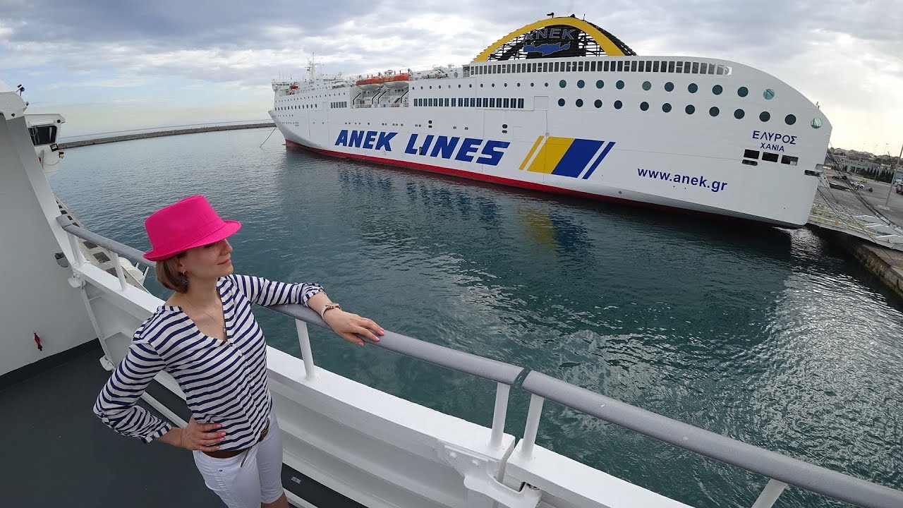 С Крита на Санторини паром SeaJets Ferry / Heraklio-Santorini