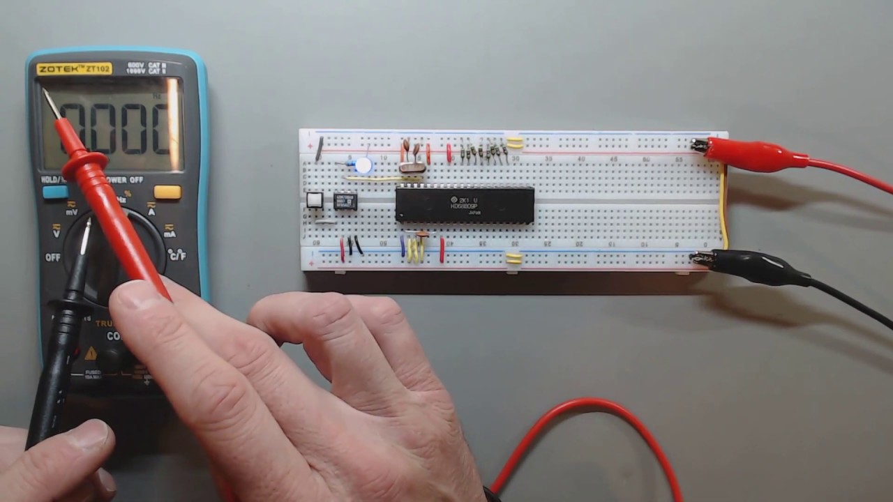 DIY 8-bit computer, Episode 7: 6809 free run