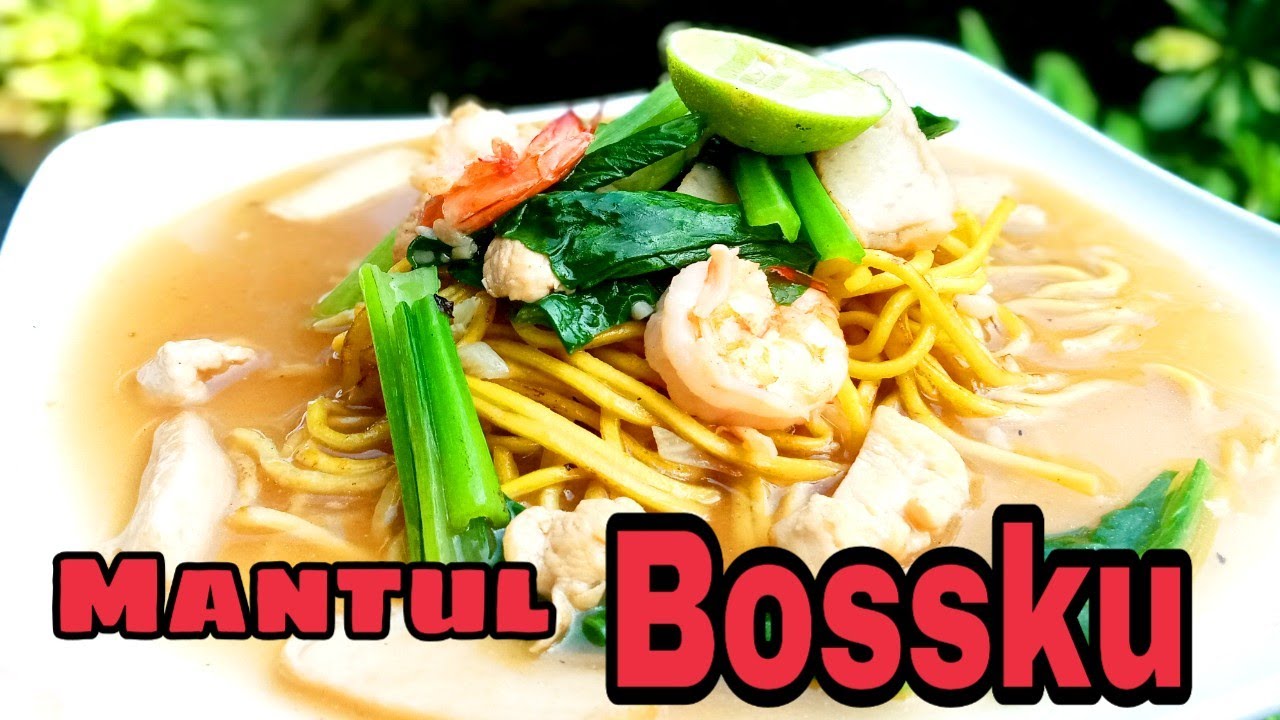 Mee Basah Sabah Simple dan Sedap Bossku