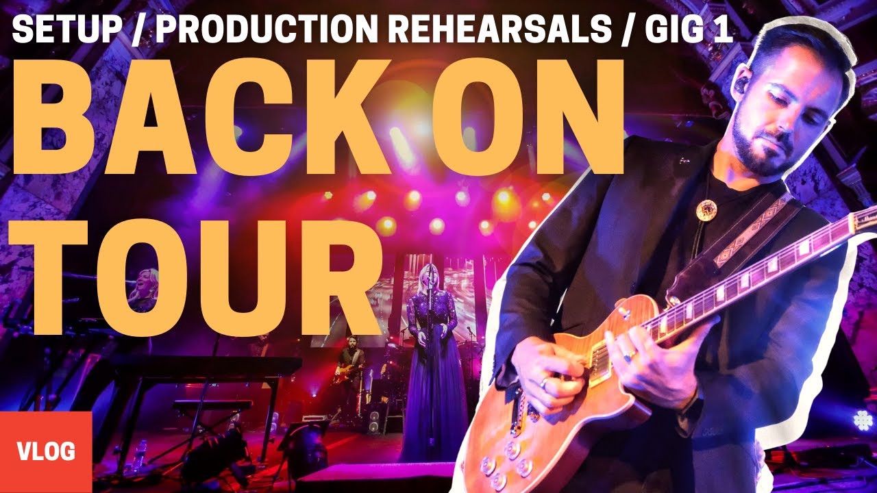 BACK ON TOUR | Rumours Of Fleetwood Mac | Setup / Production Rehearsals / Gig 1