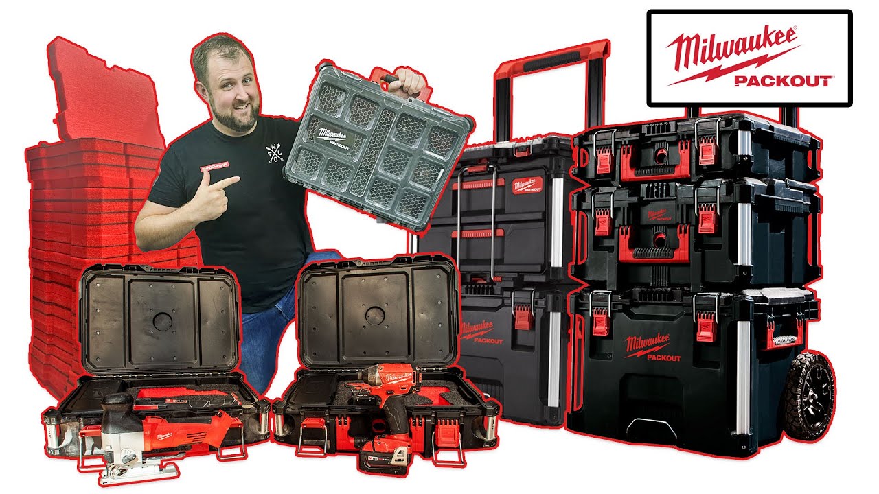 Вся система Milwaukee Packout организована ЛУЧШИМ ОБРАЗОМ!
