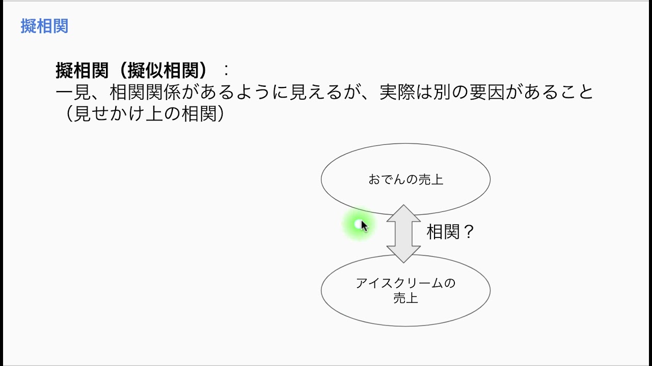 【統計学の基礎4-6】擬相関