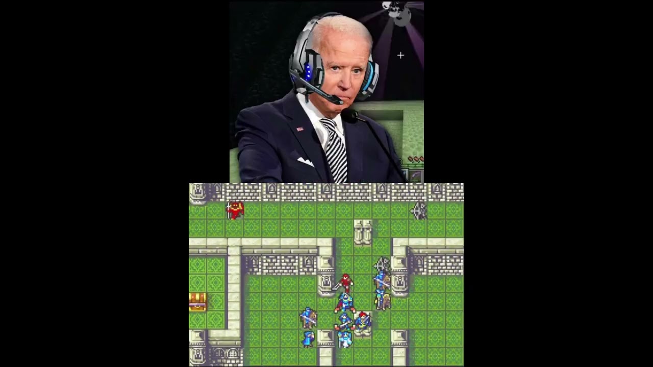 Biden and Trump play Fire Emblem 7