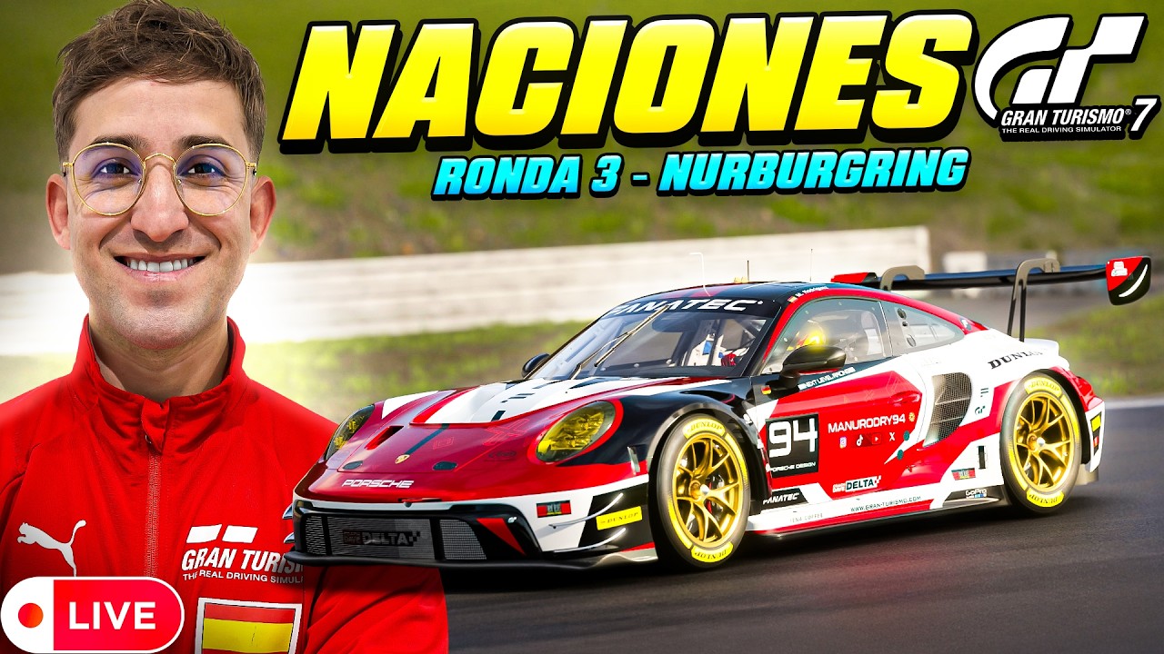🔴Gran Turismo 7 - Copa de Naciones - Ronda 3 - Nurburgring🔴