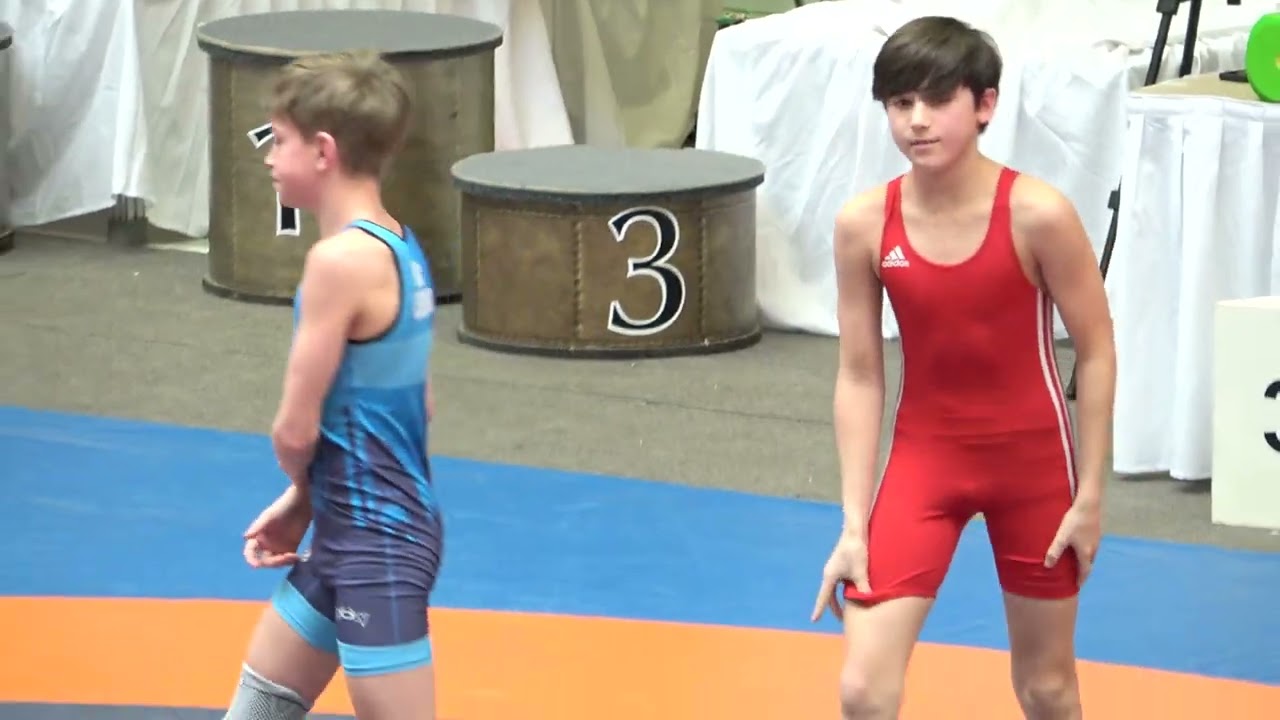 Wrestling / Ringen MDM 2025, Stendal, Freestyle, Jugend B, 41 kg, Niemann - Stadler
