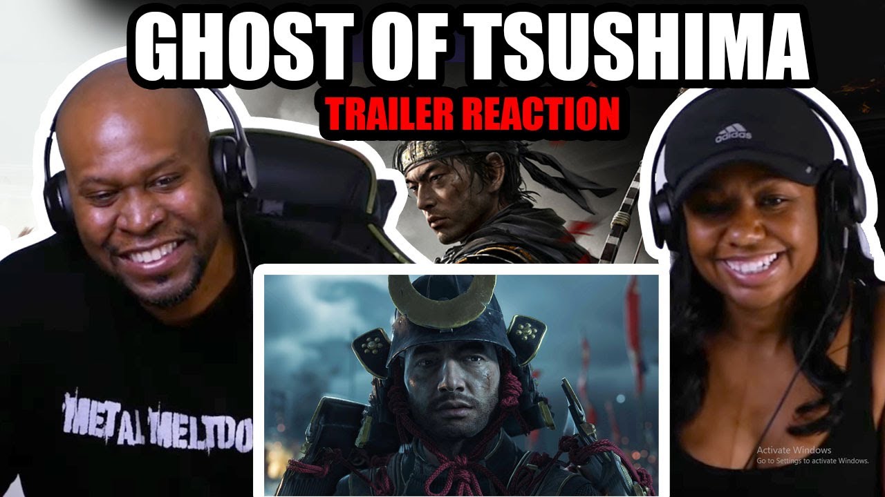 🎮 First-Time Reaction to Ghost of Tsushima Trailer! | Samurai Awesomeness Unleashed! 🔥