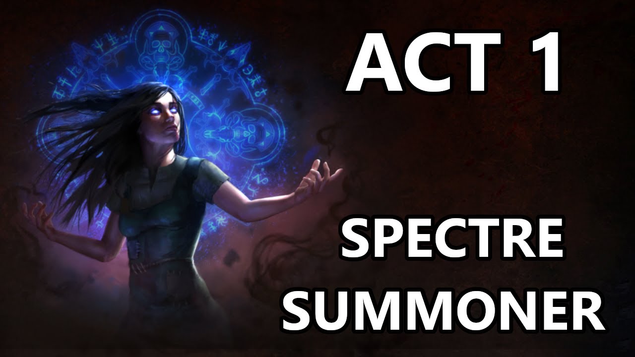 Leveling with Penguin Act 1 - Spectre Summoner Necromancer | Path of Exile