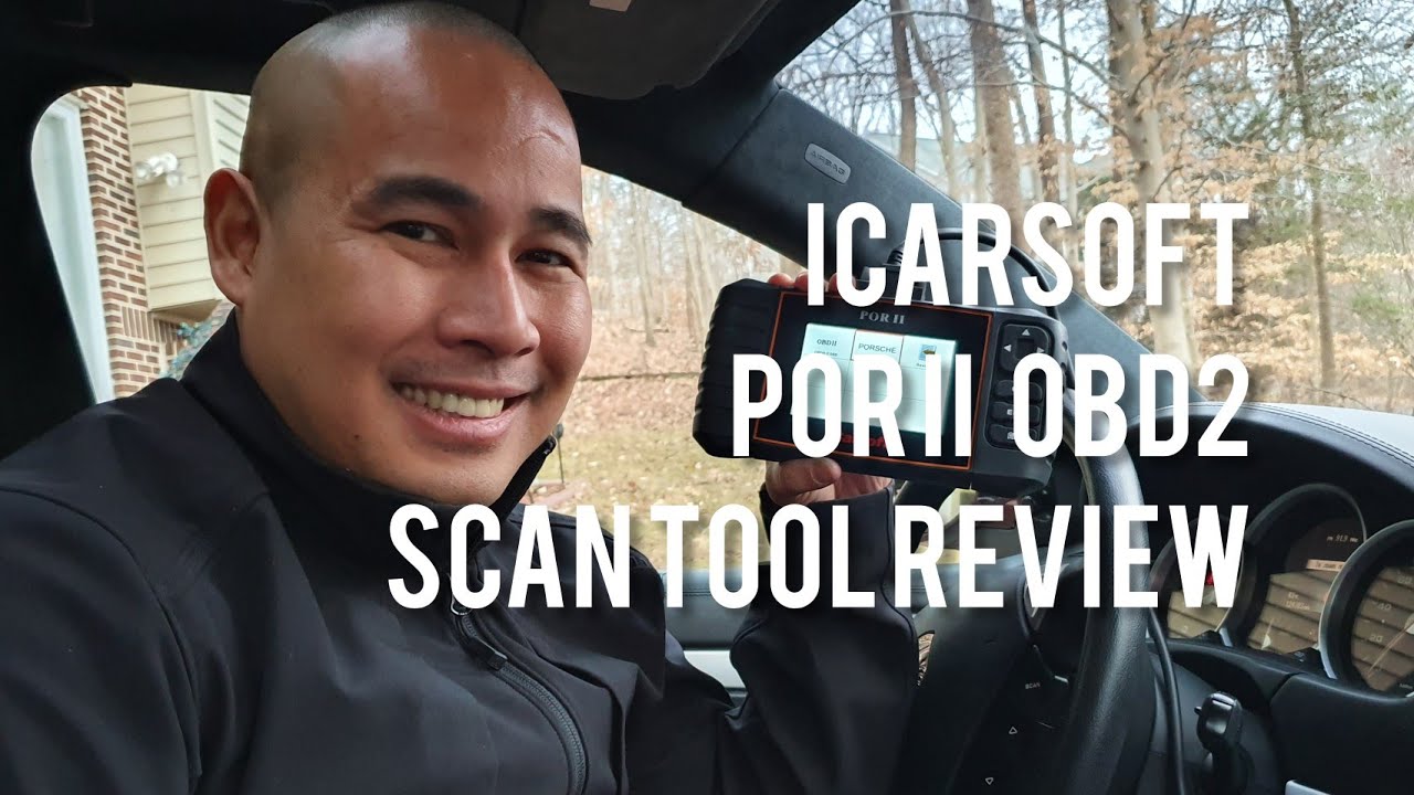 ICarSoft Por II Porsche OBD2 Check Engine Light Code Scan, Oil & EPB Reset Tool Review