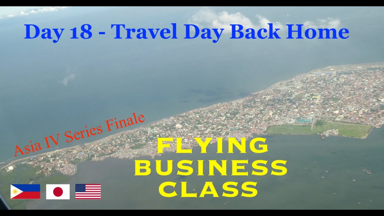 Day 18 - Flying Business Class Back Home - ANA - All Nippon Airways - Asia IV Series Finale
