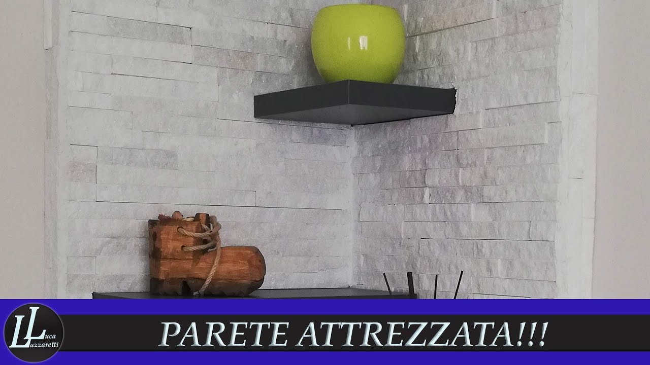 #114 COME FARE! Parete attrezzata! Video completo! Equipped wall