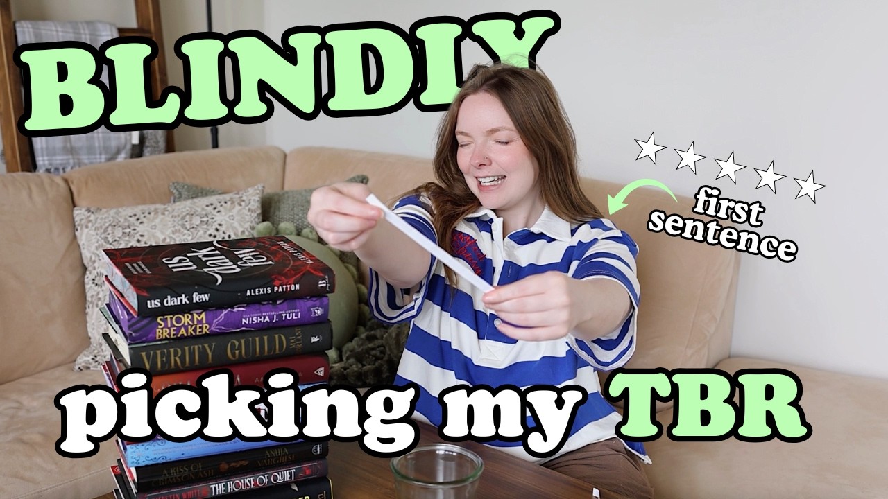 the best first sentence wins! 🏆 speed dating my physical tbr for shelf redemption #3