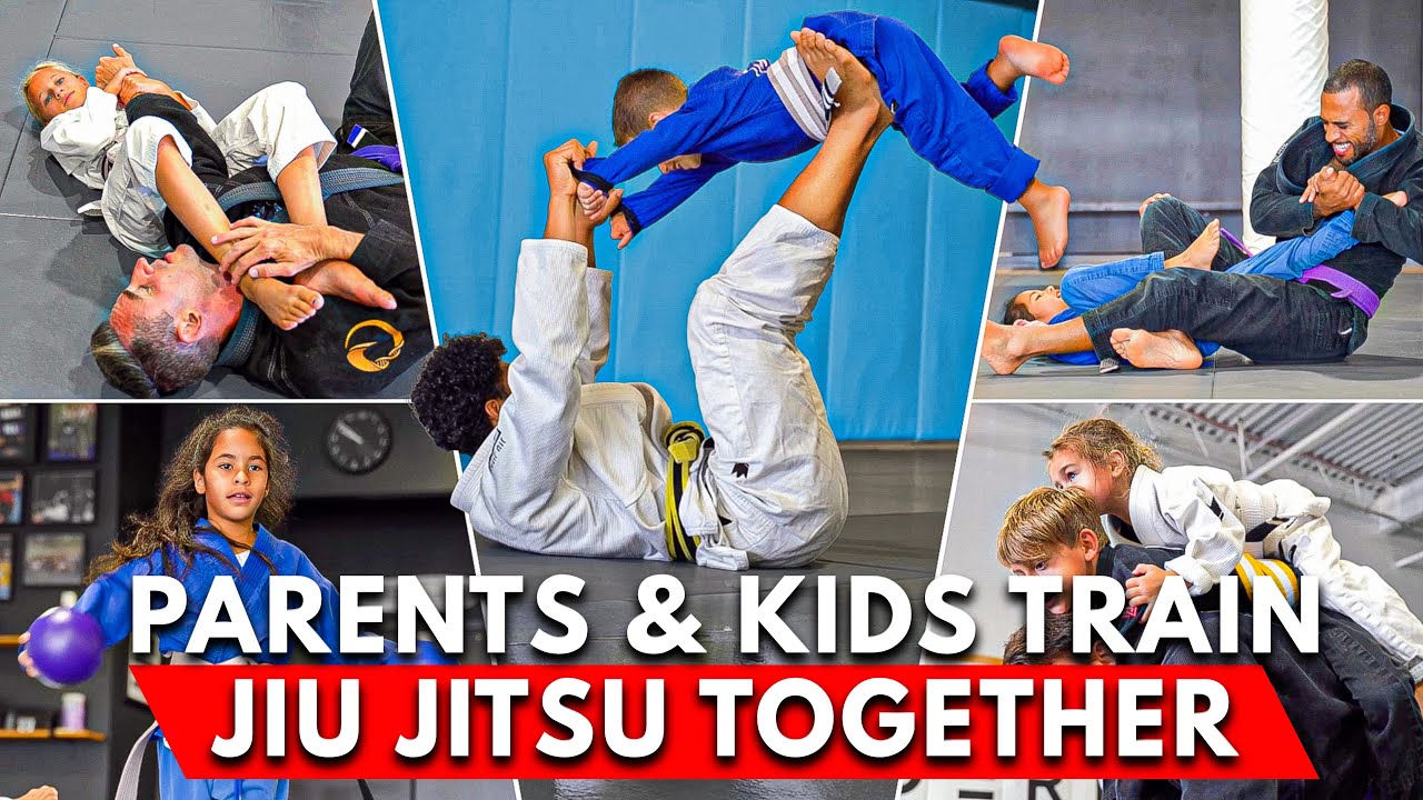 Parents & Kids Train Jiu Jitsu Together I Jiu Jitsu Modern Family Roll