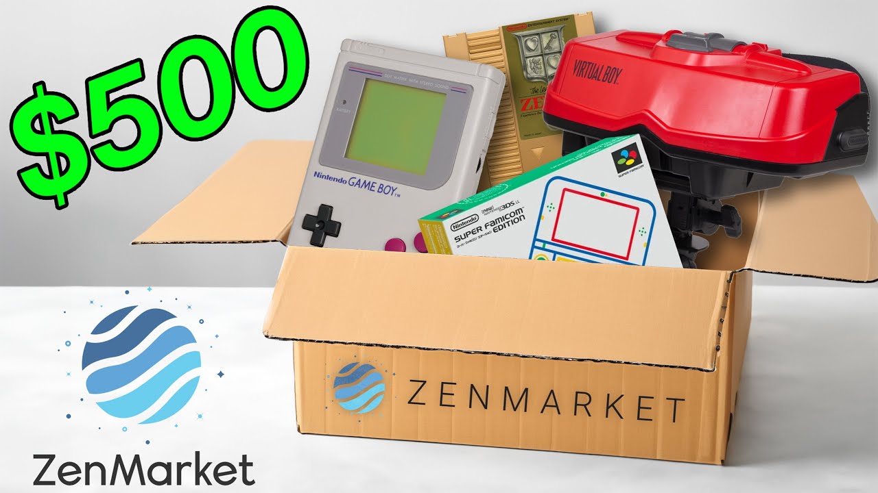 I FINALLY Got a Virtual Boy! | ZenMarket Unboxing Extended Cut
