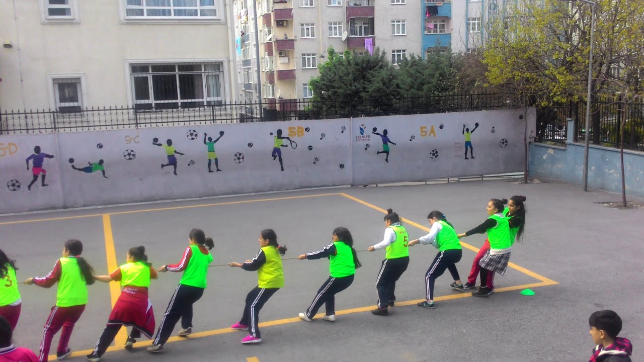 5. Sınıflar Halat Çekme Mücadelesi