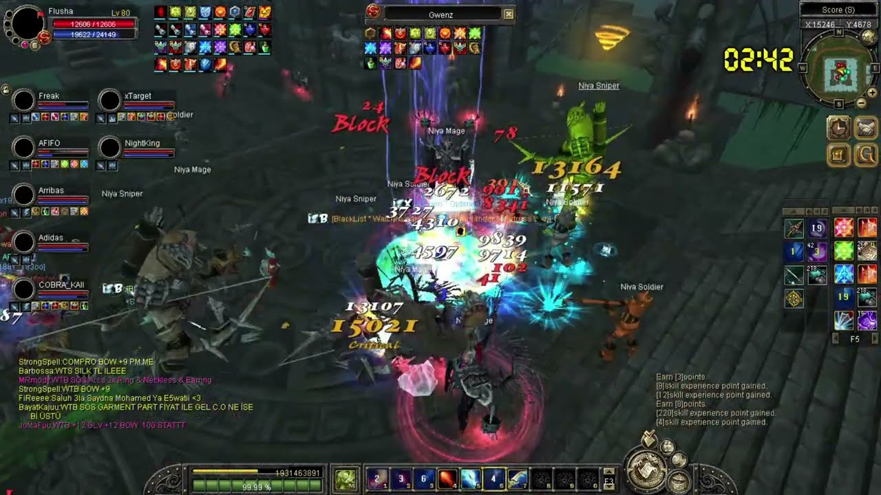 BLACKLIST VS XTEAM -B.A GUILD GOLDEN CAP 80