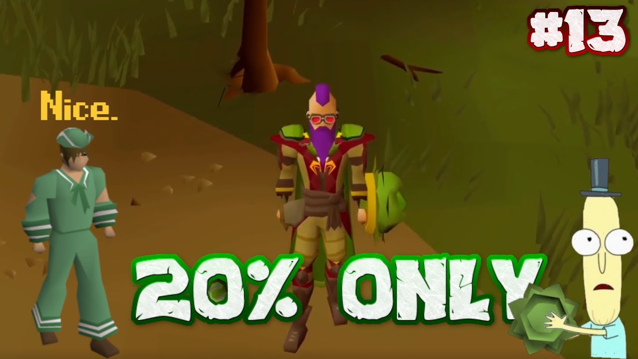 Unlocking the rarest gear in the game. 20% ONLY EP13