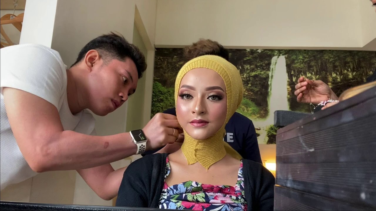 tutorial hijab India modern