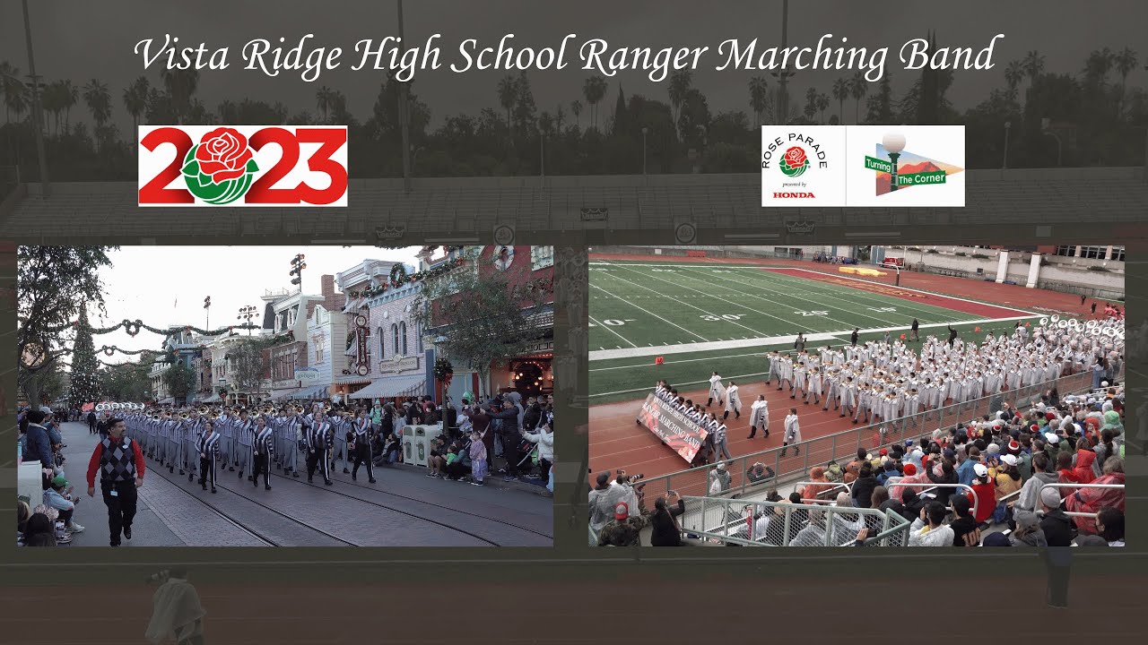 Vista Ridge High School Ranger Marching Band - 2023 Pasadena Bandfest