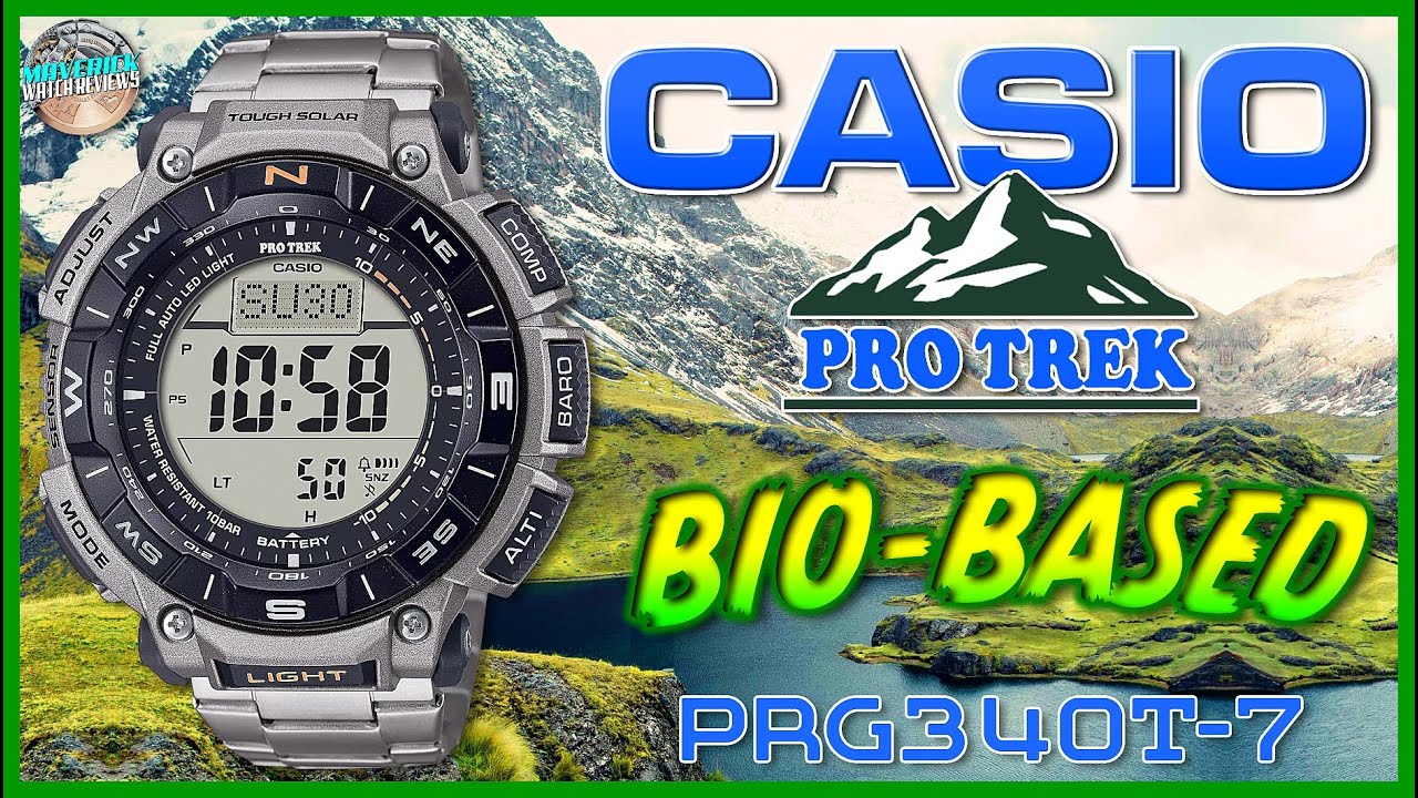 Casio просто не найти лучше за эти деньги! | Часы Casio Pro Trek 100m ABC на солнечной батарее PR...