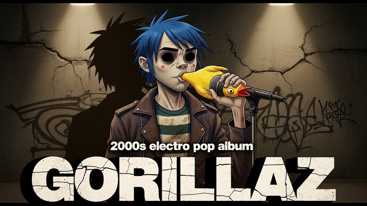 Psycho Pulp Fiction &ndash; Gorillaz-Inspired AI Trip-Hop Album | 2000s Electro Pop