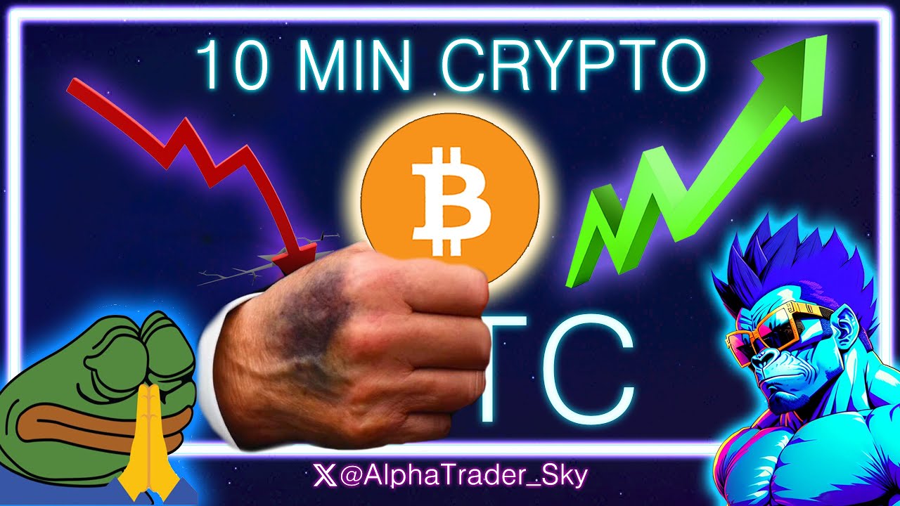 10-MIN CRYPTO: Bitcoin LOOK OUT!  The Bear Trap is SET!!  Bloody August & September Take their Toll!