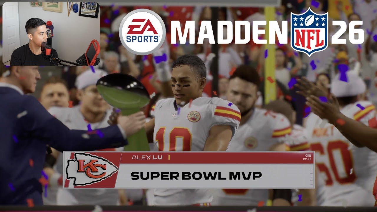 FINALLY! From Browns QB1 to Chiefs Dynasty: My 1st Super Bowl WIN! [Madden 26 Superstar Mode]
