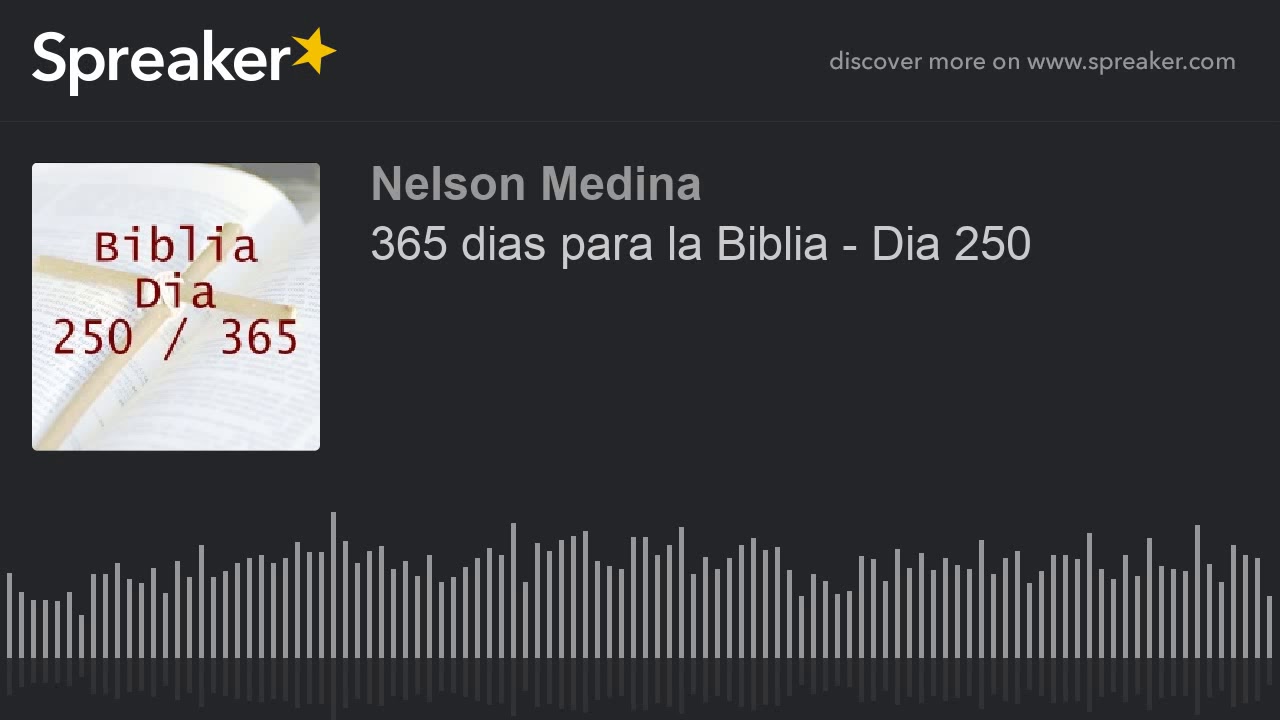 365 dias para la Biblia - Dia 250