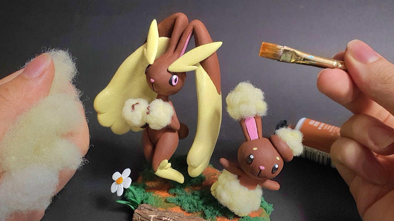 Sculpting Buneary and Lopunny | Pokemon